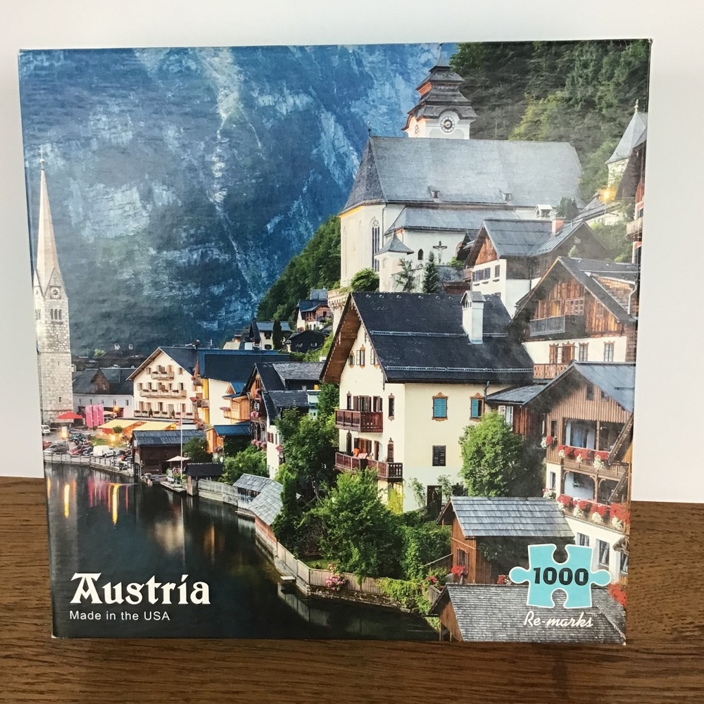 Puzzle of Austria 1000 Piece by Re-Marks Scenic